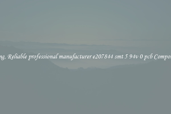 Strong, Reliable professional manufacturer e207844 smt 5 94v 0 pcb Components