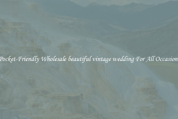 Pocket-Friendly Wholesale beautiful vintage wedding For All Occasions