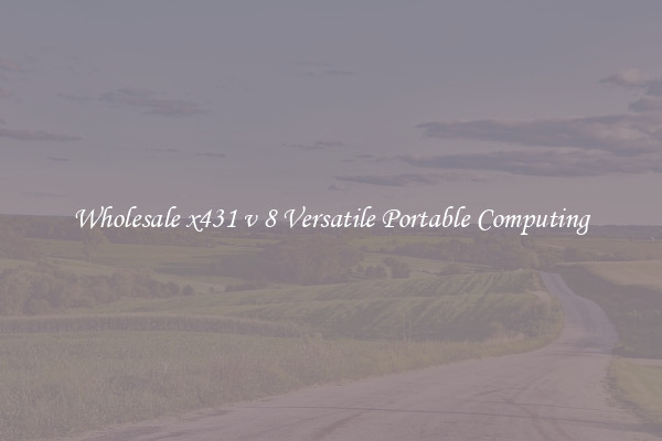 Wholesale x431 v 8 Versatile Portable Computing